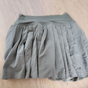 Green skirt womens